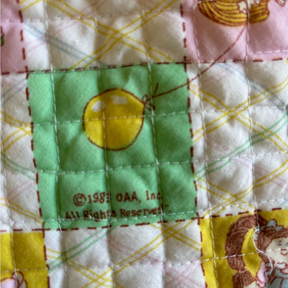 Vintage 1983 Cabbage Patch Kids Diaper Bag.